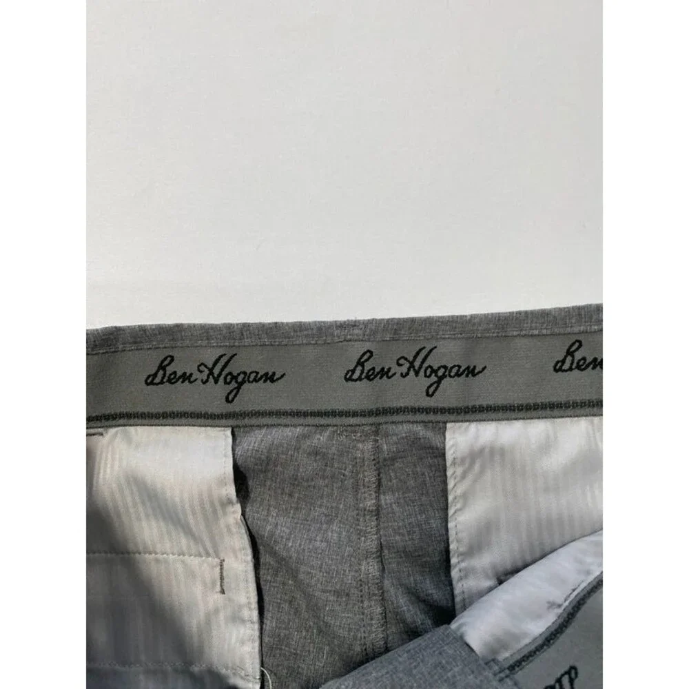 Ben Hogan Men’s Performance Golf Shorts – Heather Grey 34